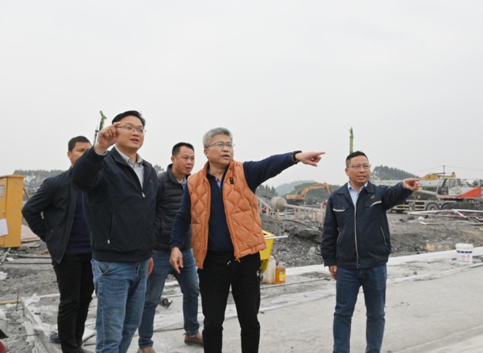 龐贊松調研環江項目建設 